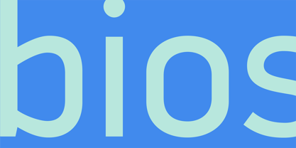 PF DIN Display Pro Font Poster 1