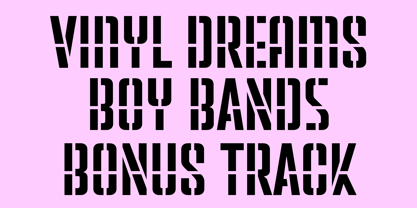 PF Venue Font Poster 13