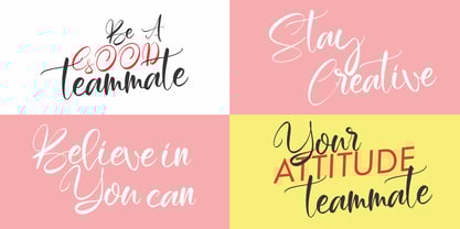 Fresh Tune Font Poster 8