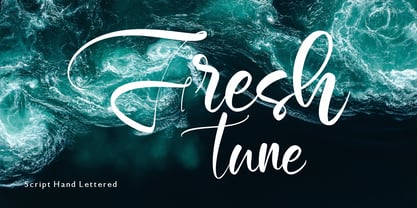 Fresh Tune Font Poster 1