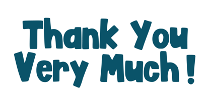 Chunky Joyful Font Poster 6