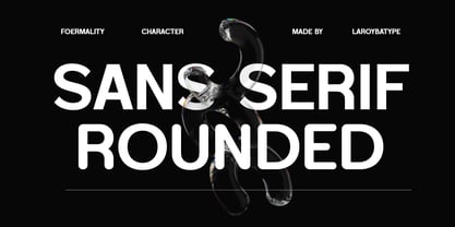 Foermality Font Poster 12