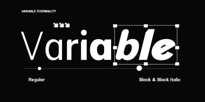 Foermality Font Poster 14