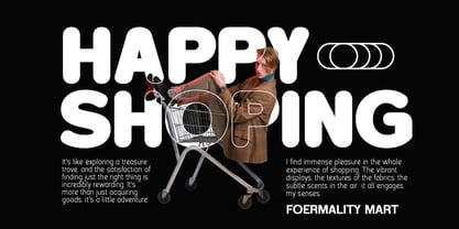 Foermality Font Poster 5