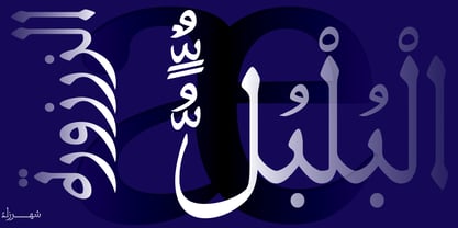 Shahrazed 2.0 Font Poster 5