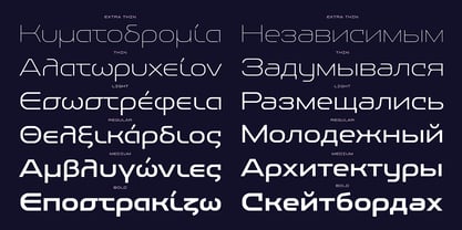 PF Baseline Pro Font Poster 9