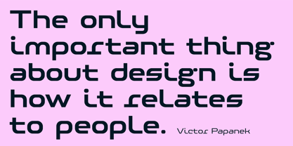 PF Baseline Pro Font Poster 3