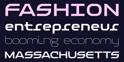 PF Baseline Pro Font Poster 5