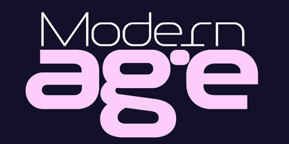 PF Baseline Pro Font Poster 1