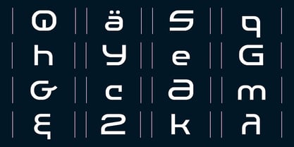 PF Baseline Pro Font Poster 4