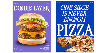 Cagront Serif Font Poster 8