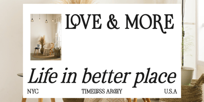 Cagront Serif Font Poster 7