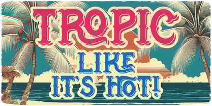 Aloheaven Font Poster 4