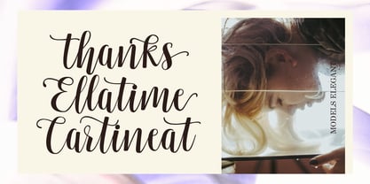 Ekatila Font Poster 8