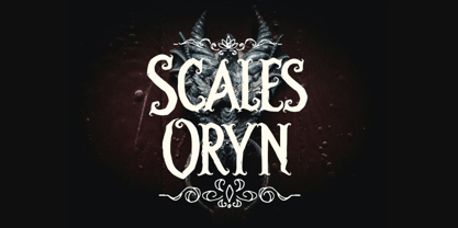 Huscare Font Poster 3