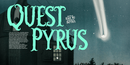 Huscare Font Poster 7