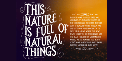 Huscare Font Poster 10