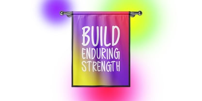 Build Legacy Font Poster 3