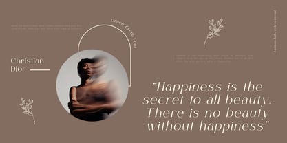 Grace Zyora Font Poster 8