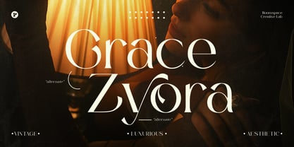 Grace Zyora Font Poster 1
