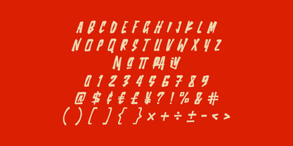 MC Miyora Font Poster 5
