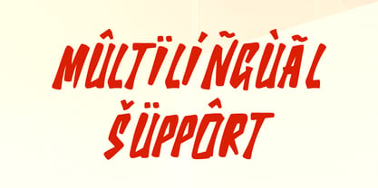 MC Miyora Font Poster 7