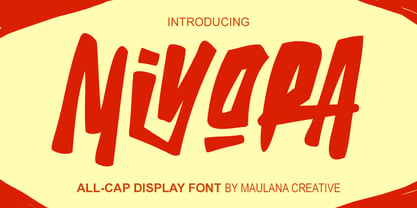 MC Miyora Font Poster 1