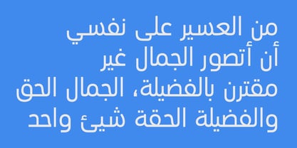 PF DIN Text Arabic Font Poster 8