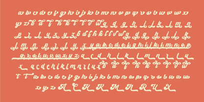 Headmain Script Font Poster 11