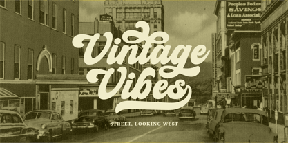 Headmain Script Font Poster 12