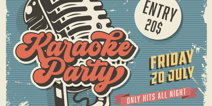 Headmain Script Font Poster 6