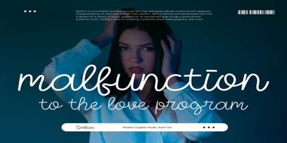 Gerllian Font Poster 2