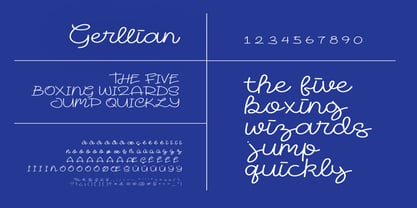 Gerllian Font Poster 8