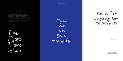 Gerllian Font Poster 4