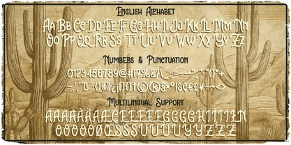 The Lone Ranger Font Poster 3
