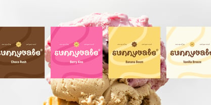 Sunnyvale Font Poster 3