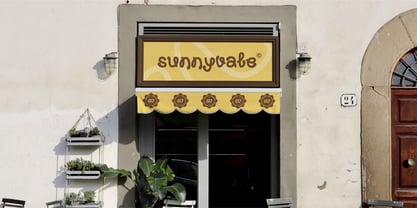 Sunnyvale Font Poster 7