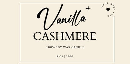 Monetera Signatura Font Poster 6