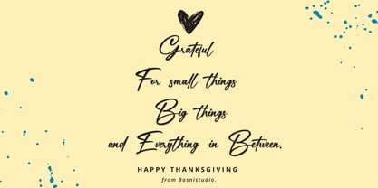 Monetera Signatura Font Poster 2