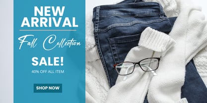 Monetera Signatura Font Poster 5