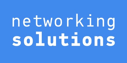 PF DIN Mono Font Poster 3