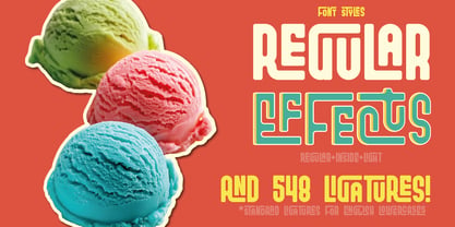 Gelatissimo Font Poster 5