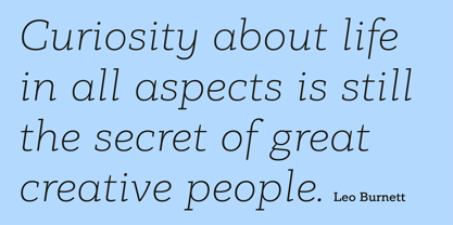 PF Bague Slab Pro Font Poster 9