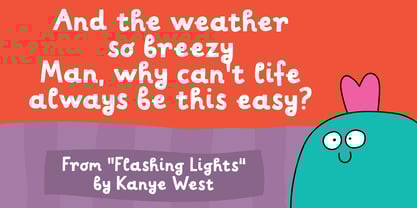 Four Minutes Ago Font Poster 7