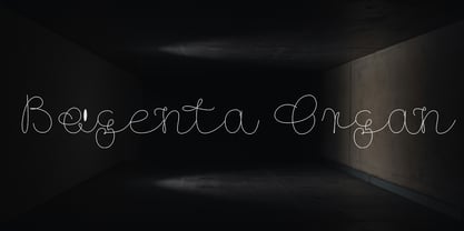 Meuligoe Script Font Poster 4