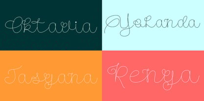 Meuligoe Script Font Poster 7