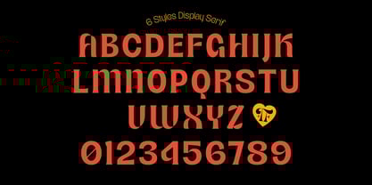 Teenage Wander Font Poster 11