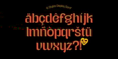 Teenage Wander Font Poster 10