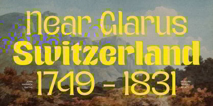 Teenage Wander Font Poster 9