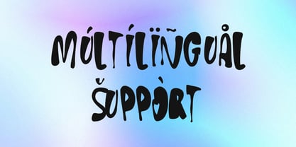 MC Barsy Font Poster 6